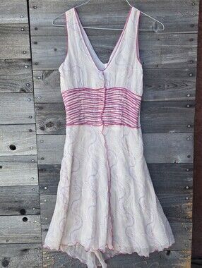 Armani Exchange sleeveless silk dress
